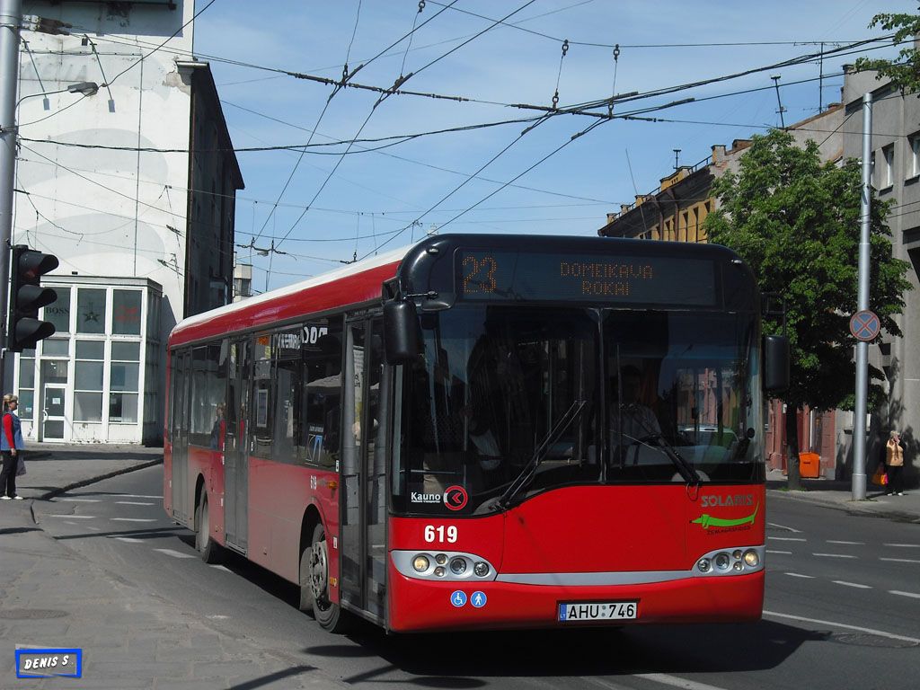 Литва, Solaris Urbino II 12 № 619