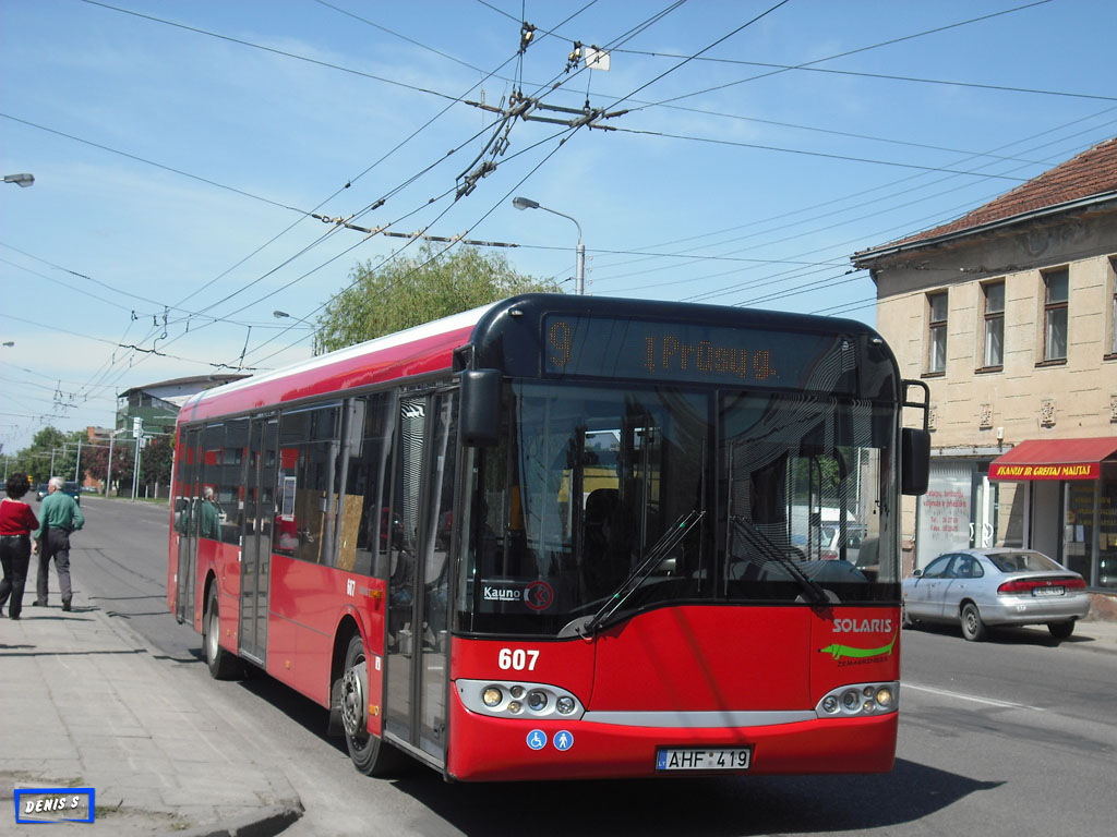 Литва, Solaris Urbino II 12 № 607