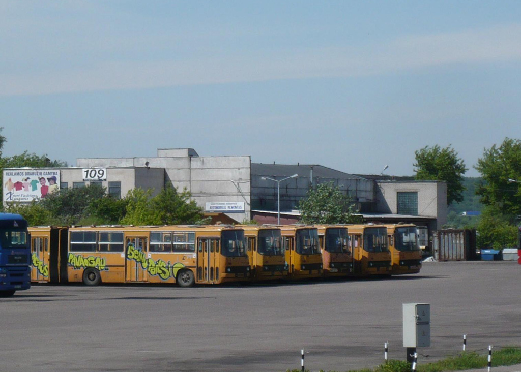 Lietuva — Bus depots