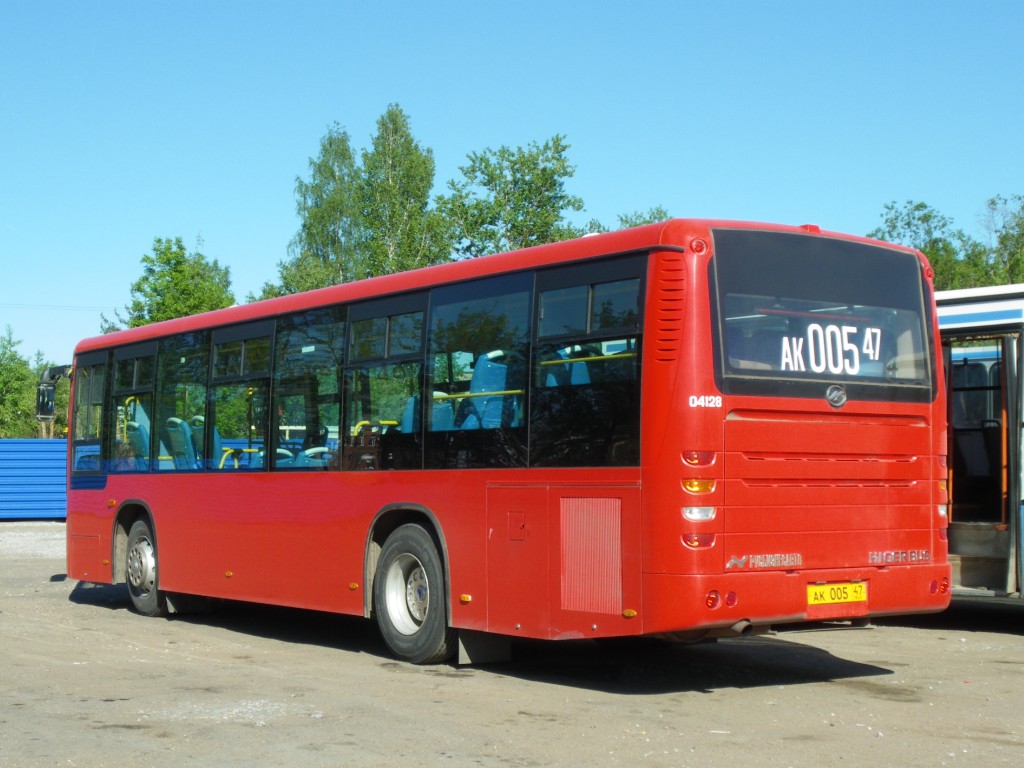 Ļeņingradas apgabals, Higer KLQ6118GS № 04128