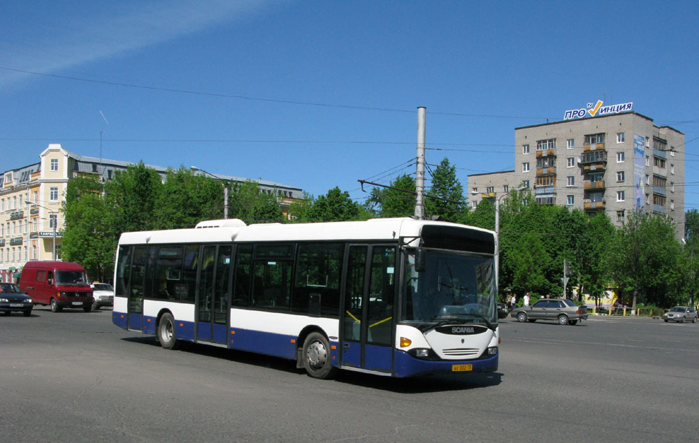 Вологодская область, Scania OmniLink I (Скания-Питер) № АК 002 35