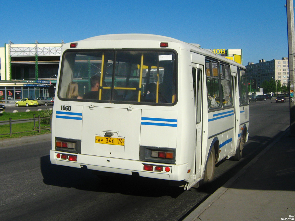 Санкт-Петербург, ПАЗ-32054-07 № 1960