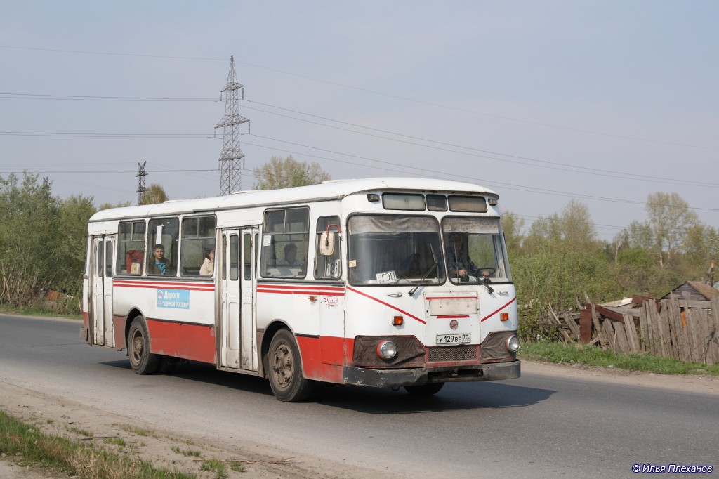 Томская область, ЛиАЗ-677М № У 129 ВВ 70