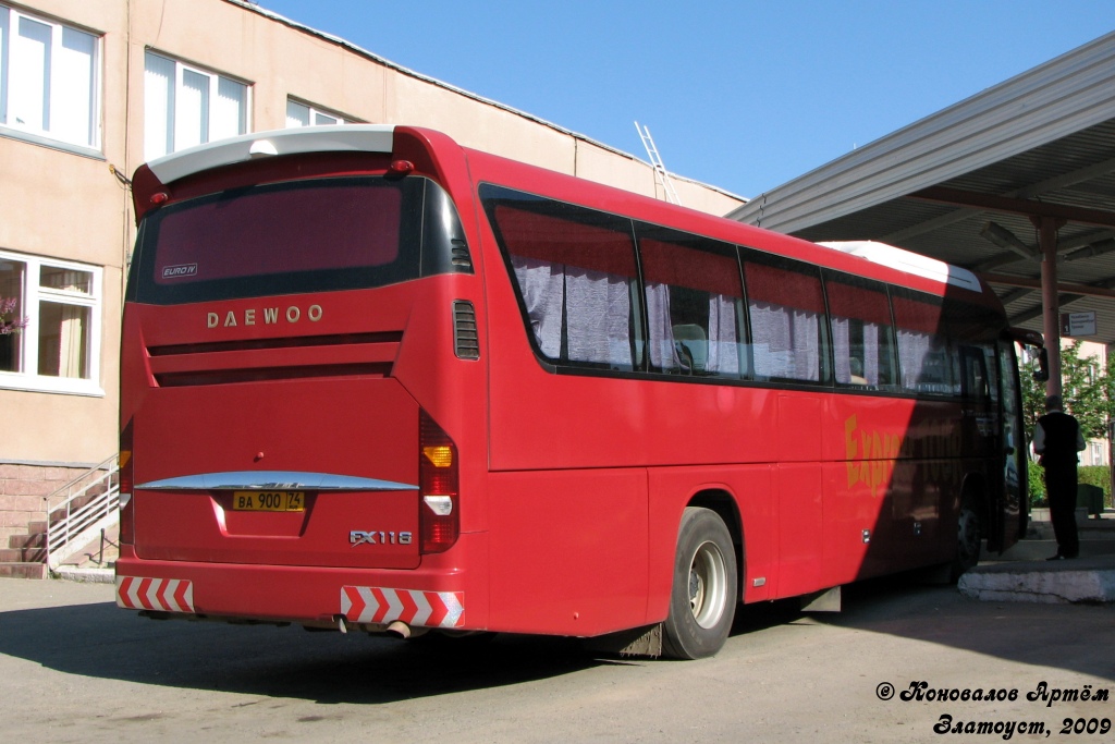 Челябинская область, Daewoo FX116 Cruising Arrow № ВА 900 74