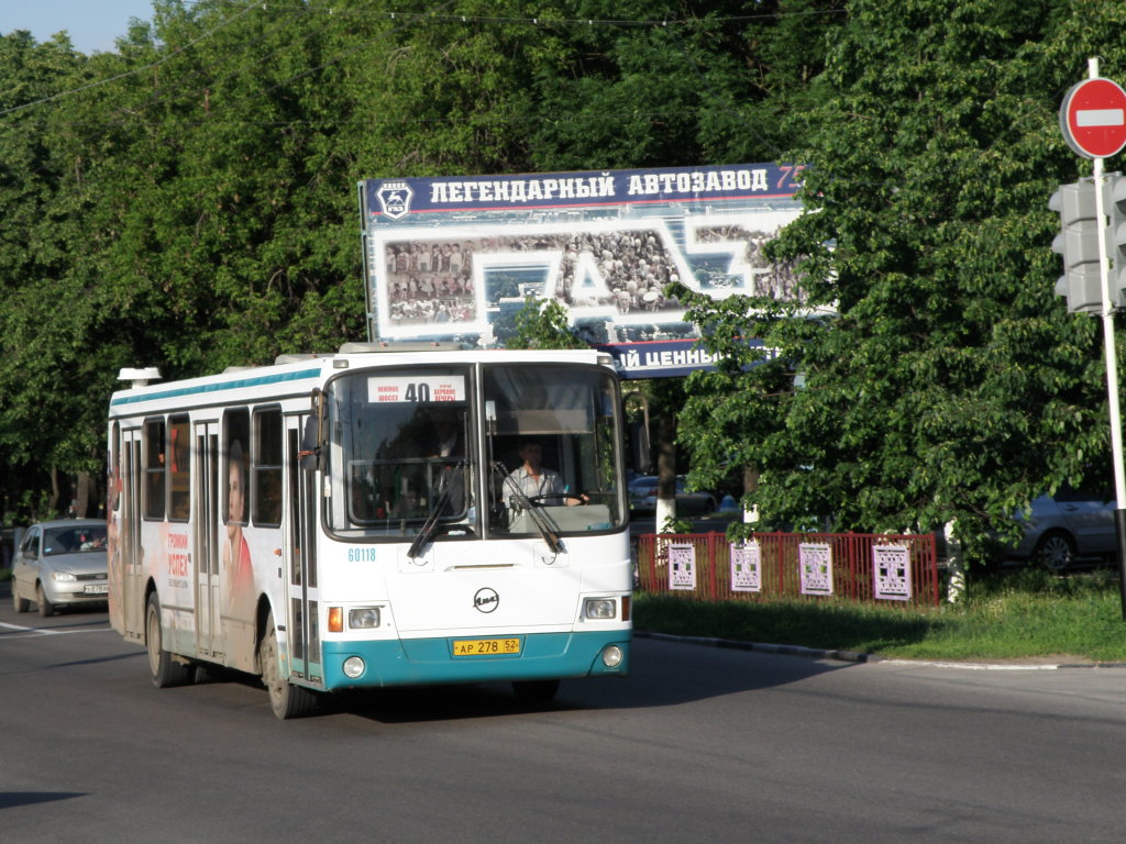 Нижегородская область, ЛиАЗ-5256.26 № 60118