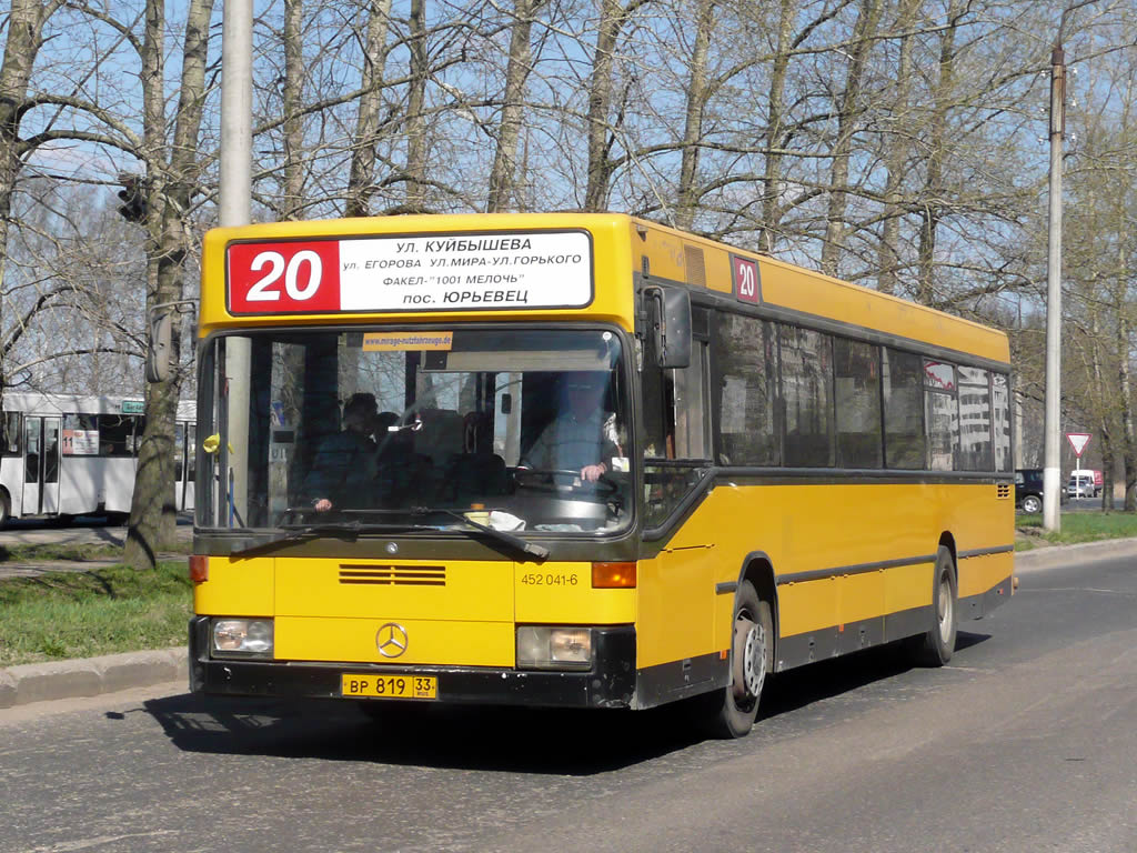 Владимирская область, Mercedes-Benz O405N № ВР 819 33