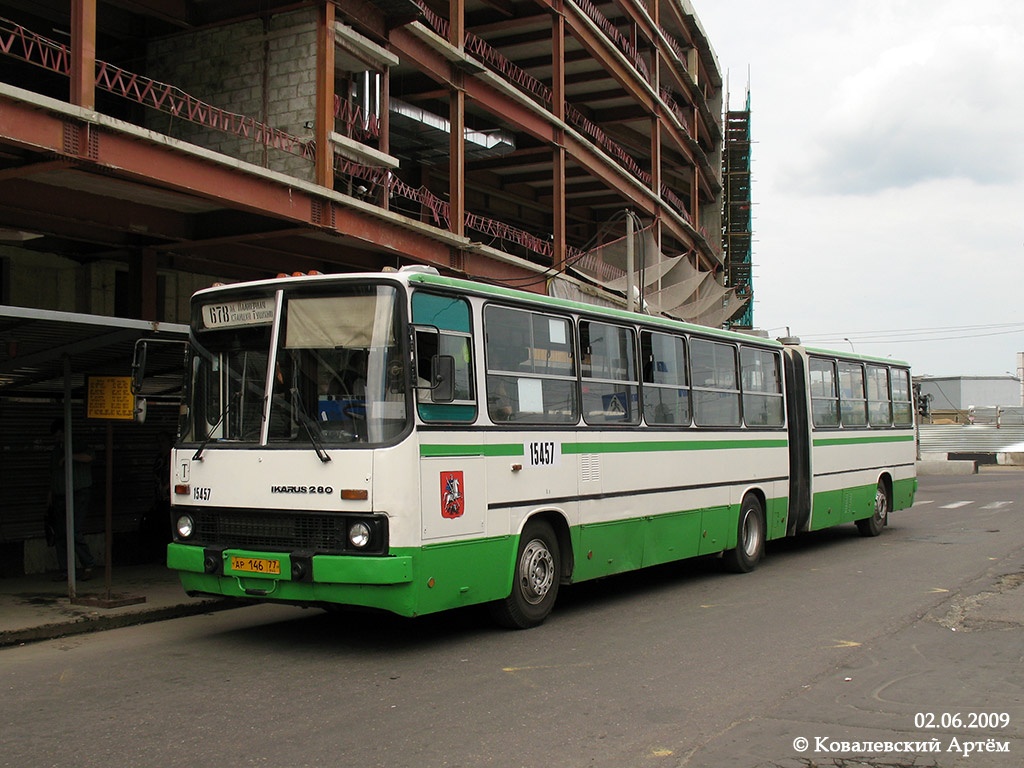 Moskau, Ikarus 280.33M Nr. 15457