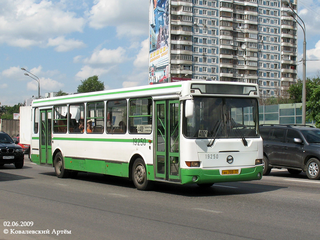 Москва, ЛиАЗ-5256.25-11 № 19250