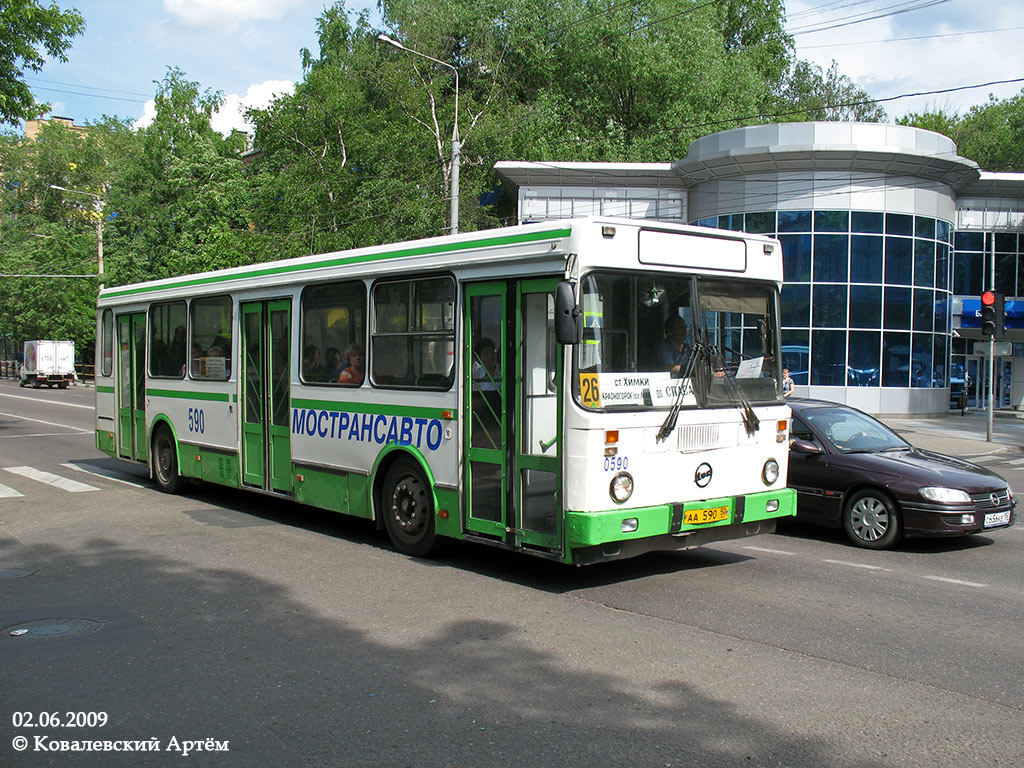 Московская область, ЛиАЗ-5256.25 № 0590