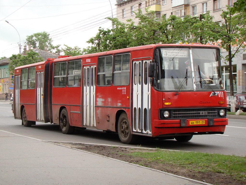 Вологодская область, Ikarus 280.33 № 111