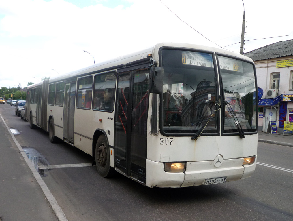 Тверская область, Mercedes-Benz O345G № 307; Тверская область — Городские, пригородные и служебные автобусы Твери (2000 — 2009 гг.)