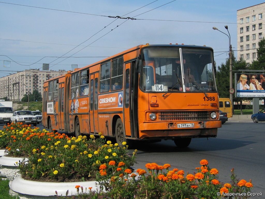 Санкт-Петербург, Ikarus 280.33O № 1388