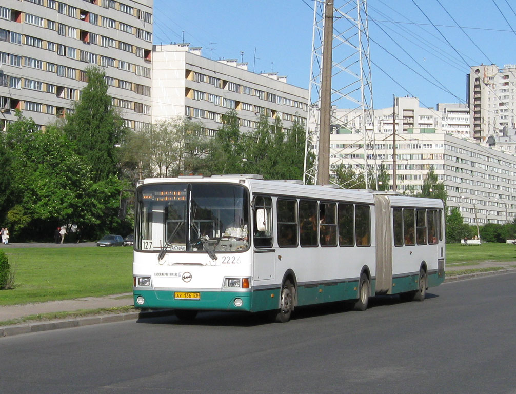 Санкт-Петербург, ЛиАЗ-6212.00 № 2226