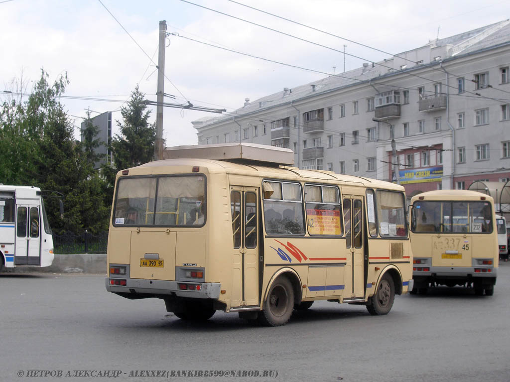 Курганская область, ПАЗ-32054 № АА 390 45