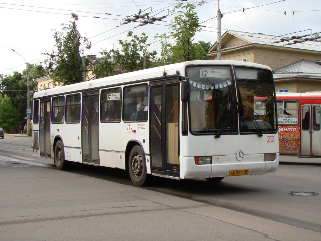 Вологодская область, Mercedes-Benz O345 № 212