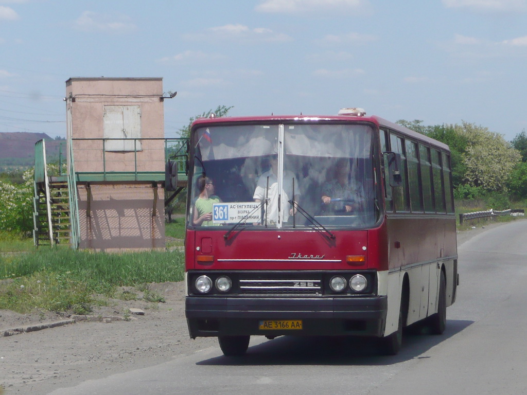 Dnepropetrovsk region, Ikarus 256.54 Nr. AE 3166 AA