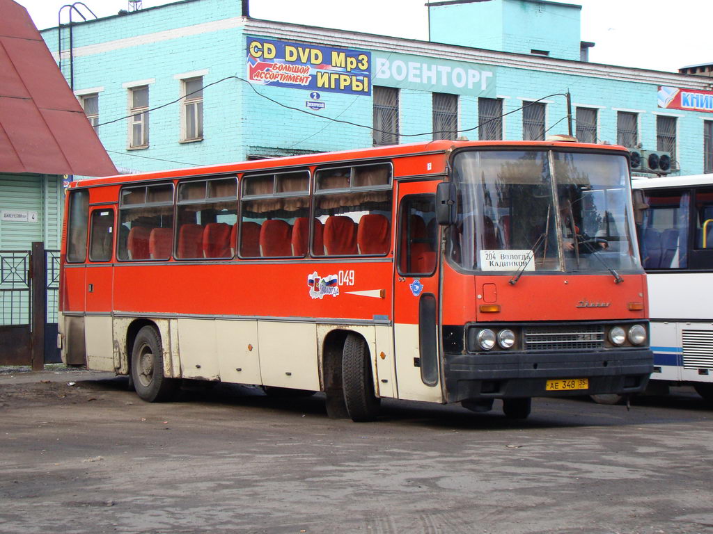 Вологодская область, Ikarus 256.54 № 049