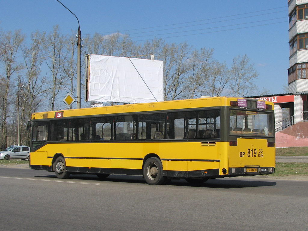 Владимирская область, Mercedes-Benz O405N № ВР 819 33