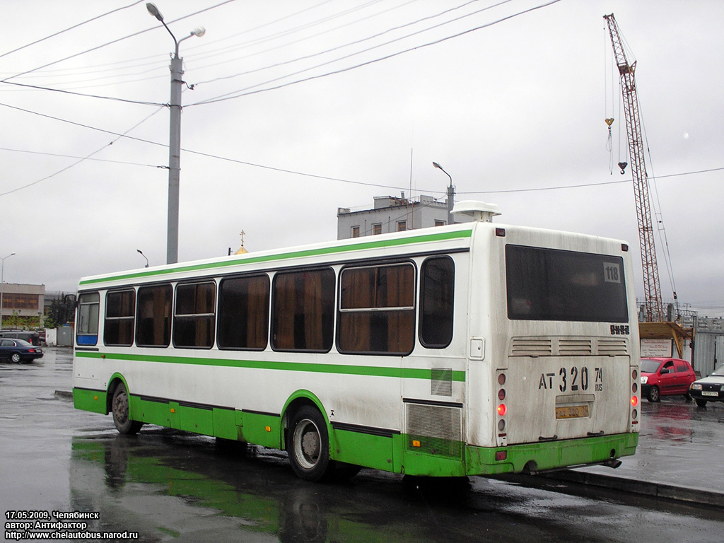 Челябинская область, ЛиАЗ-5256.35-01 № АТ 320 74