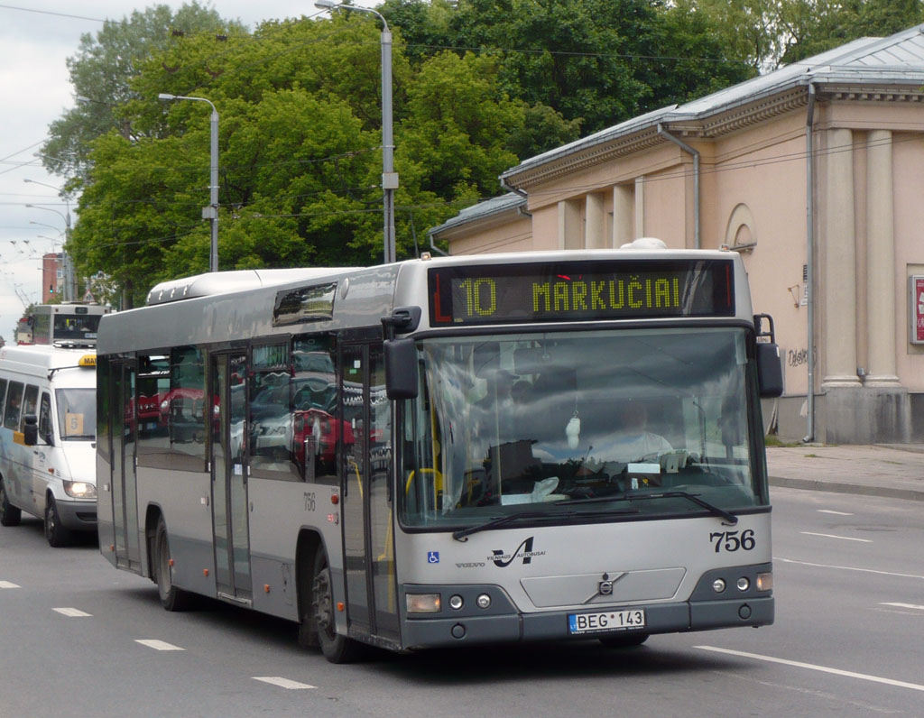 Литва, Volvo 7700 № 756