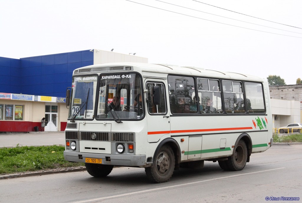 Томская область, ПАЗ-32054 № СС 105 70