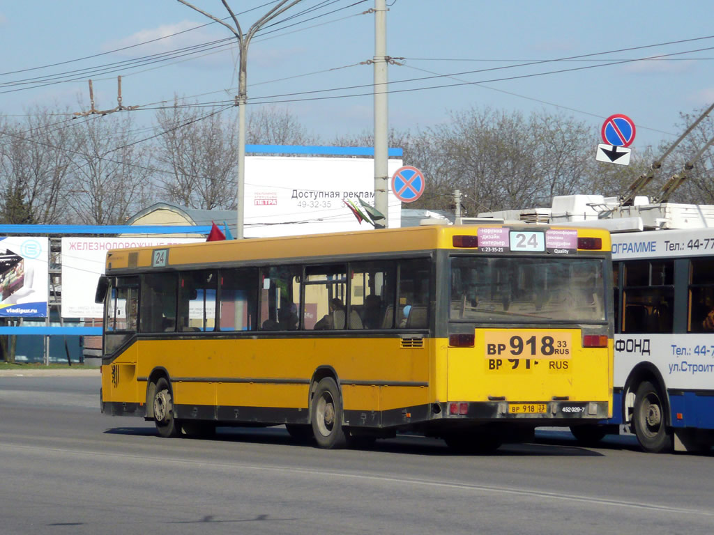 Владимирская область, Mercedes-Benz O405N № ВР 918 33