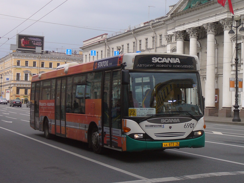 Санкт-Петербург, Scania OmniLink I (Скания-Питер) № 6901