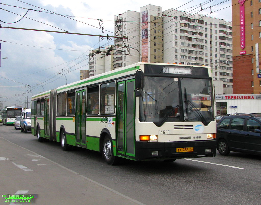 Москва, Ikarus 435.17 № 04608