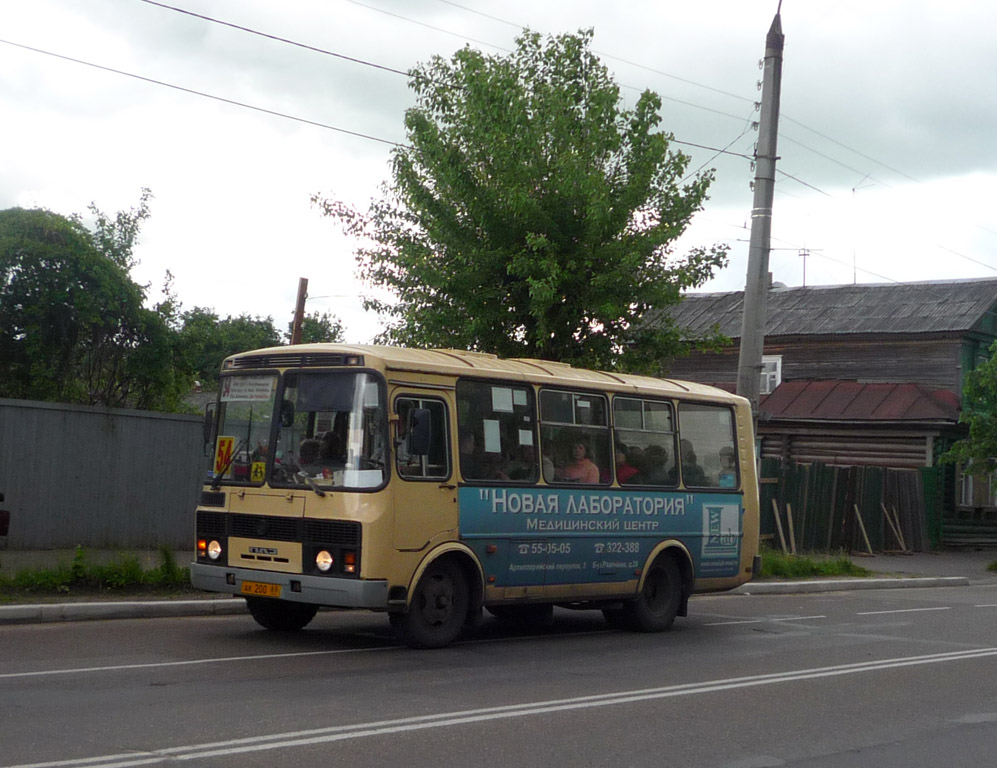 Obwód twerski, PAZ-32053 Nr АК 200 69; Obwód twerski — Route cabs of Tver (2000 — 2009).