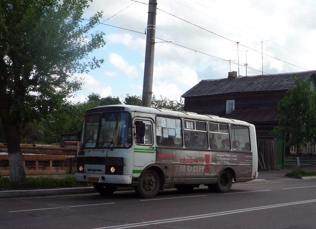 Tveri terület, PAZ-32053 sz.: АМ 513 69; Tveri terület — Route cabs of Tver (2000 — 2009).