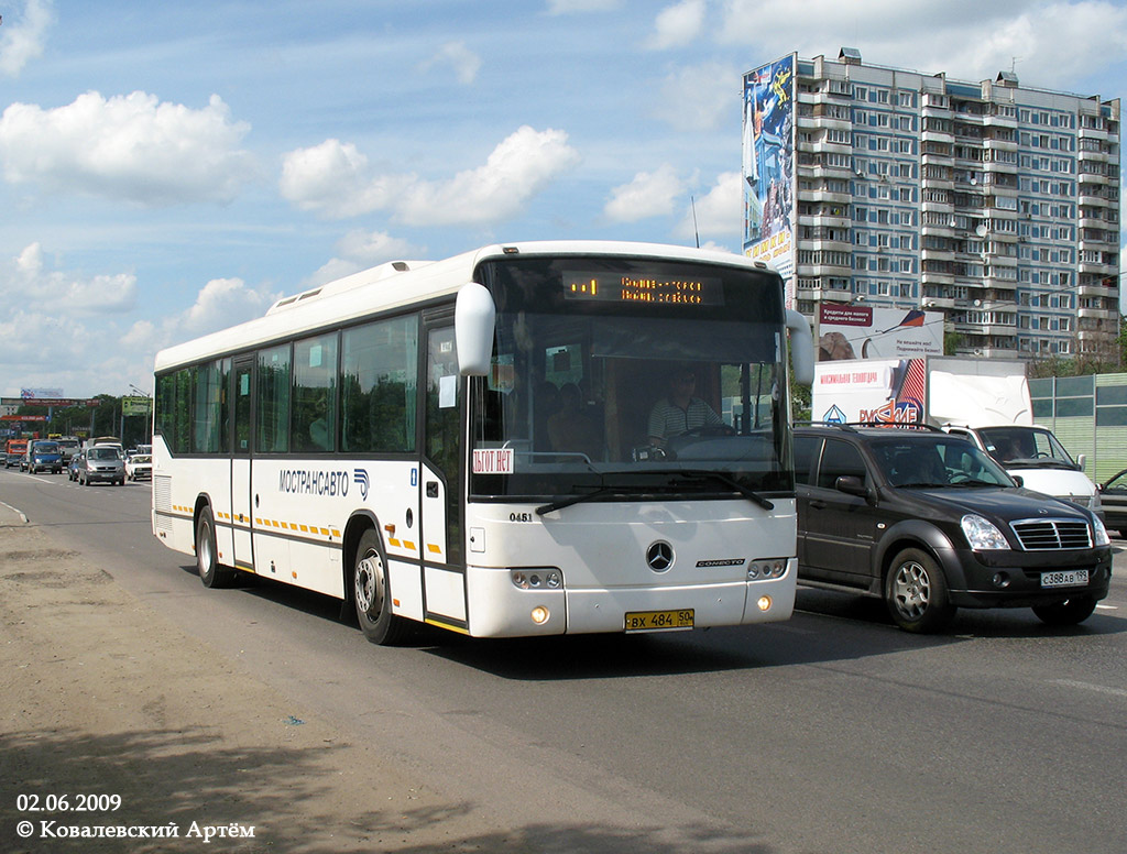 Московская область, Mercedes-Benz O345 Conecto H № 0451