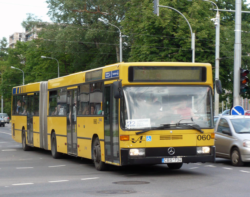 Литва, Mercedes-Benz O405GN № 060