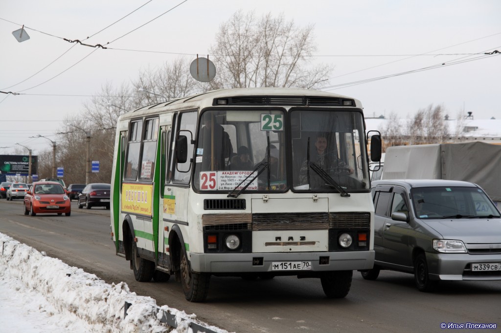 Томская область, ПАЗ-32054 № М 151 АЕ 70