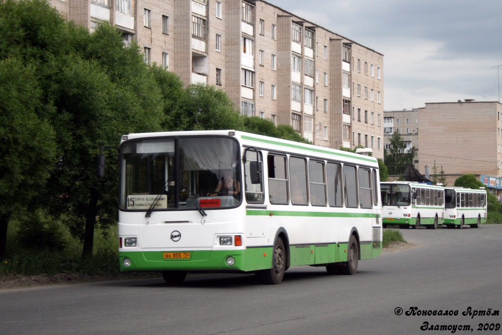 Челябинская область, ЛиАЗ-5256.36 № ВА 855 74