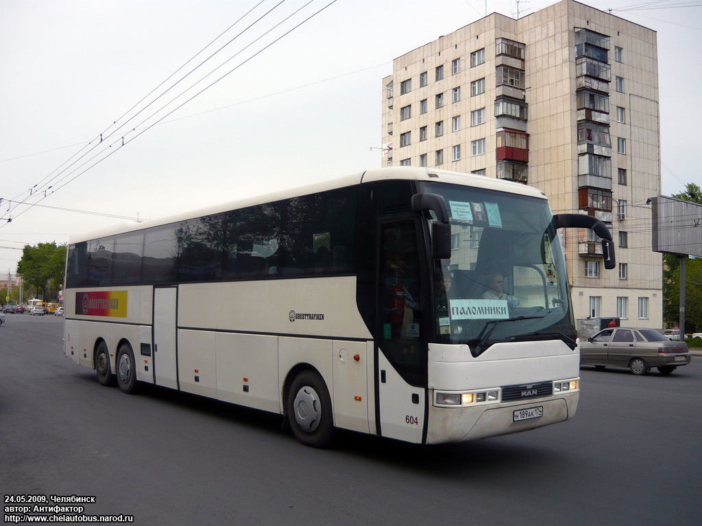 Челябинская область, MAN A32 Lion's Top Coach RH4*3-13,7 № Н 189 АК 174