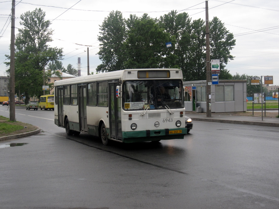 Санкт-Петербург, ЛиАЗ-5256.25 № 6943