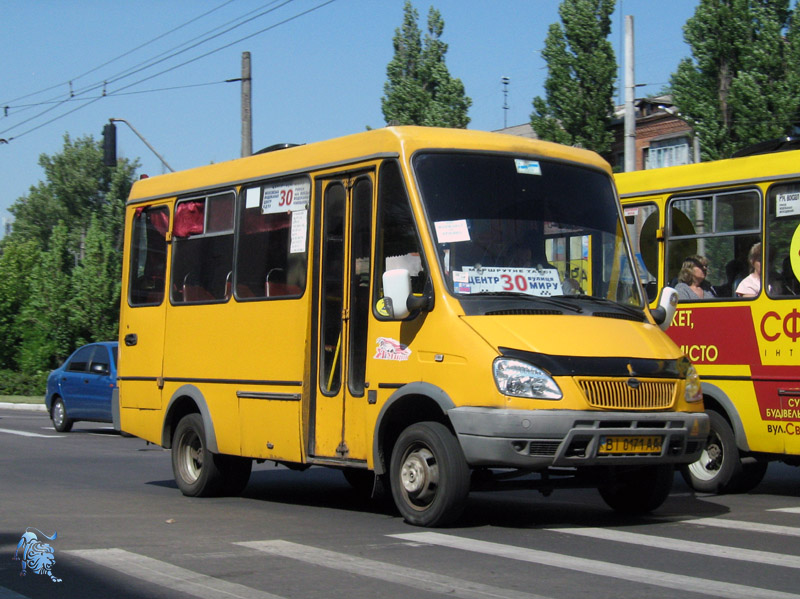 Poltava region, BAZ-2215 "Delfin" Nr. 25