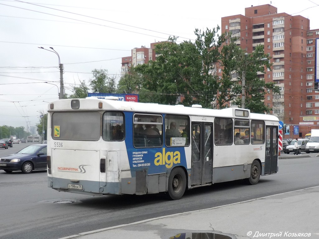 Санкт-Петербург, MAN 192 SL200 № 5536