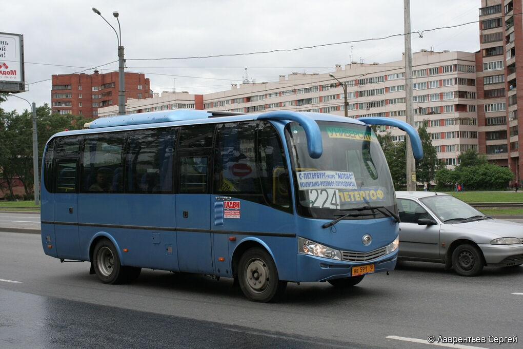 Санкт-Петербург, Yutong ZK6737D № 7118