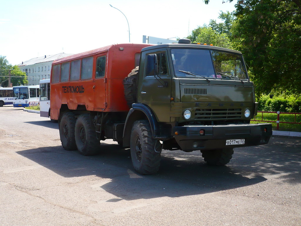 Baskíria, NZAS-49511 (KamAZ-43101) sz.: 6018