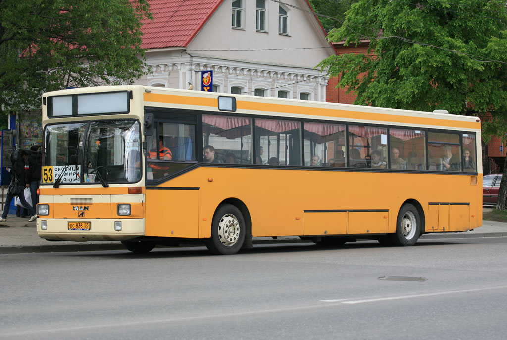 Владимирская область, MAN 791 SL202 № ВС 836 33