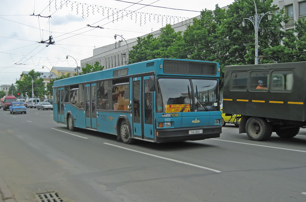 Vitebsk region, MAZ-103.060 č. 010821