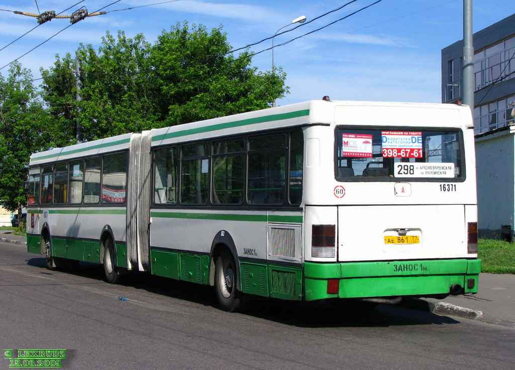 Москва, Ikarus 435.17 № 16371