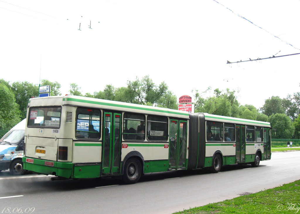 Москва, Ikarus 435.17 № 11436