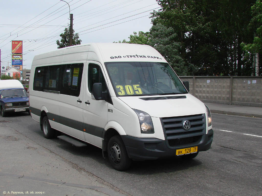 Санкт-Петербург, БТД-2219 (Volkswagen Crafter) № ВК 128 78