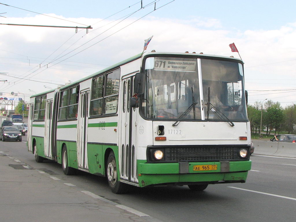 Москва, Ikarus 280.33M № 17122