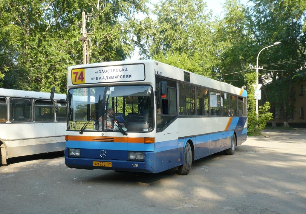 Пермский край, Mercedes-Benz O405 № АМ 256 59