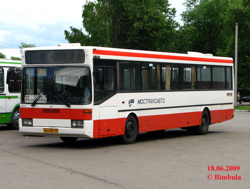Московская область, Mercedes-Benz O405 № 0593
