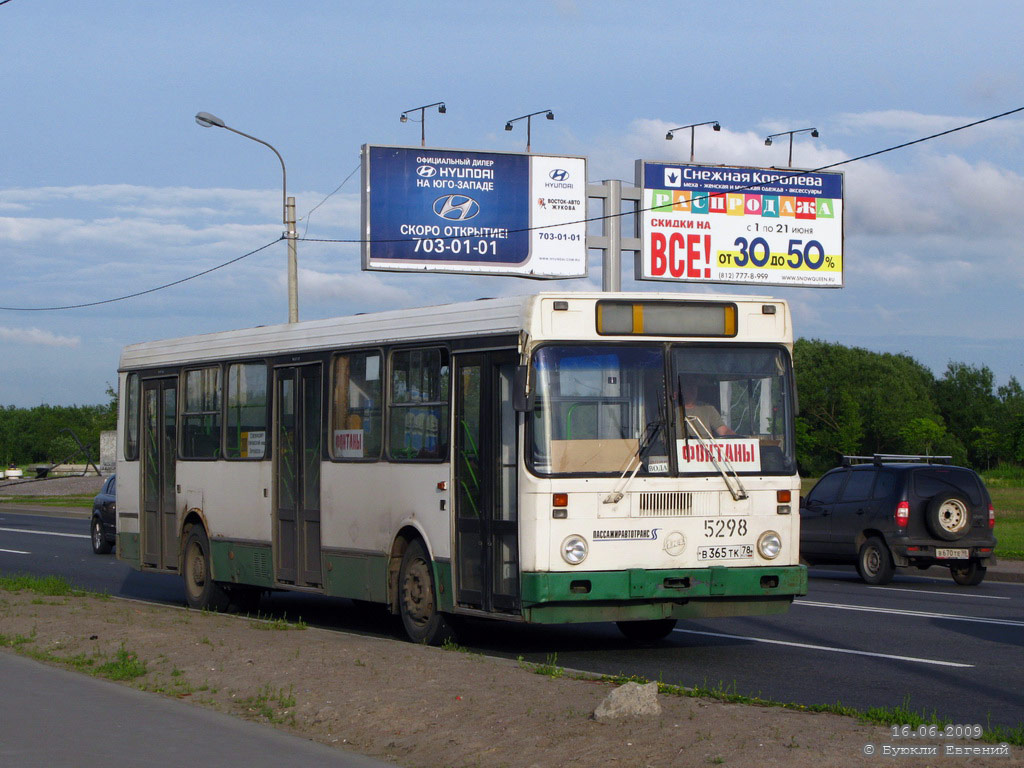 Санкт-Петербург, ЛиАЗ-5256.25 № 5298