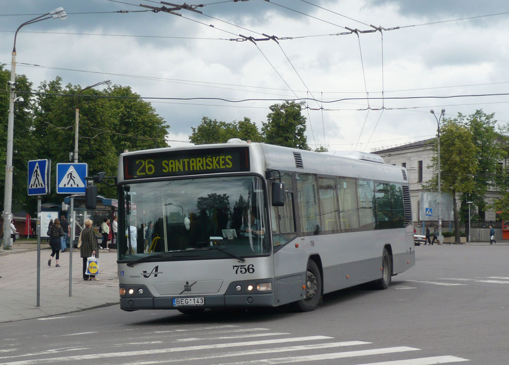 Литва, Volvo 7700 № 756